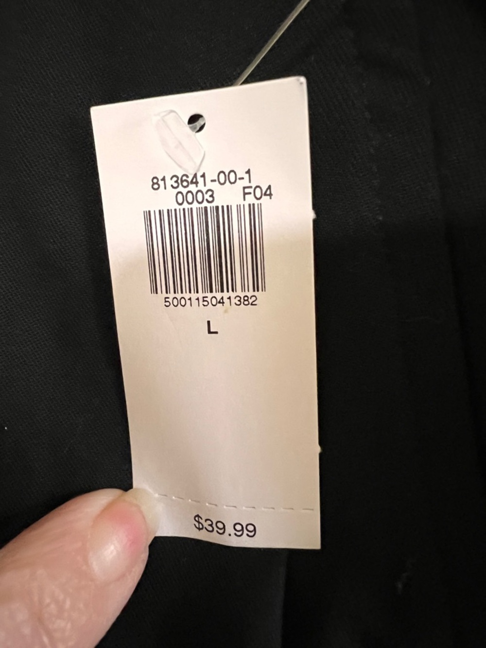 Old Navy Playa Black Wide-Leg Women's Pants size Lg NWT - Picture 8 of 15